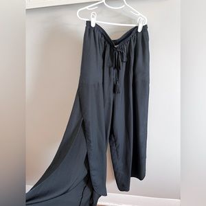 Free People - Wide Leg, Side Slit Pants - Small